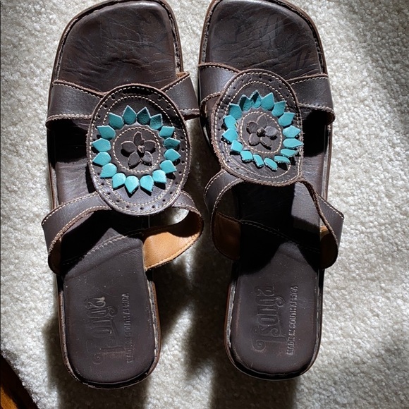 Tsonga Shoes - Tsonga Leather Sandals Dark Brown Leather 8.5